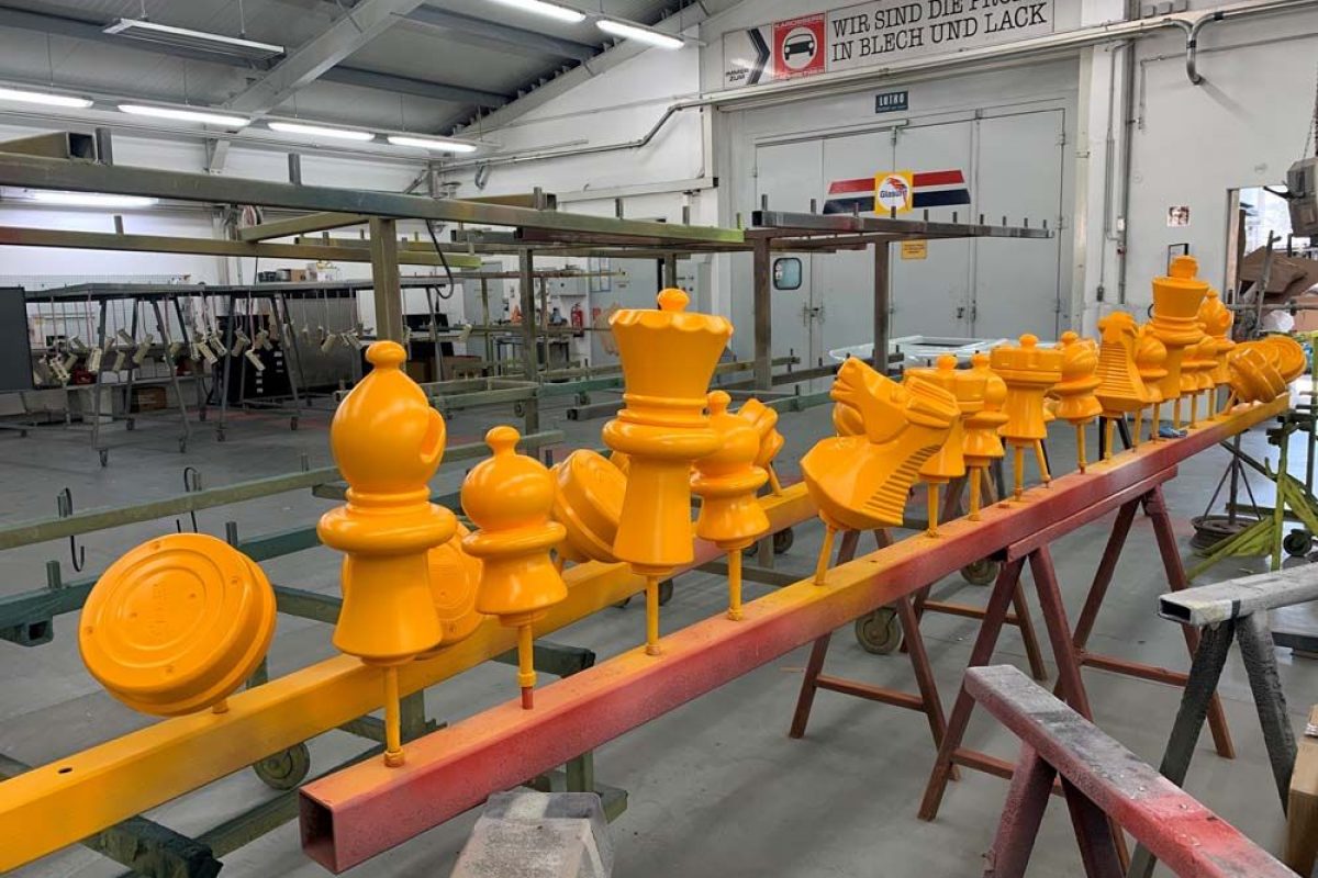 Industrie-lackierungen und Sonder-lackierungen in Oberösterreich